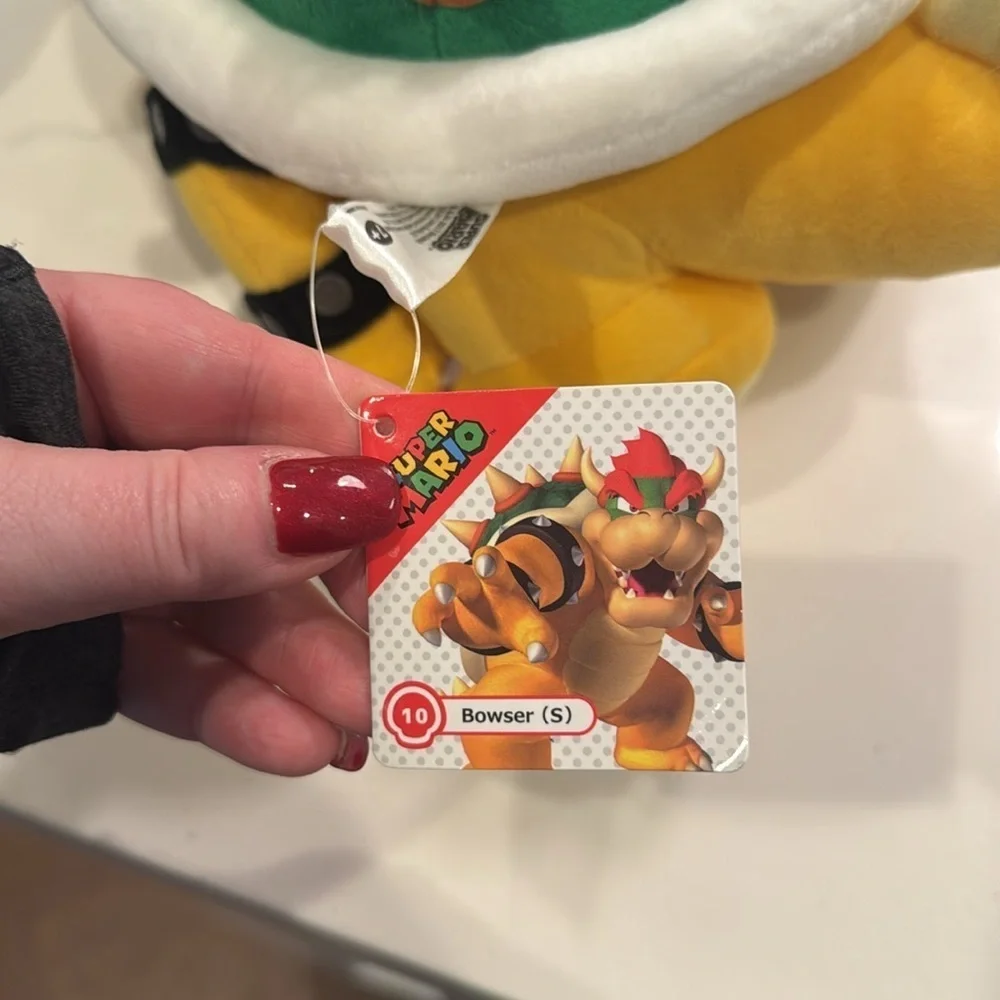 Little Buddy Nintendo BOWSER 10" 2017 All Star Super Mario Collectible Plush NWT - Picture 5 of 7